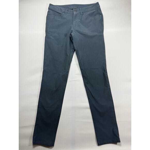 Lululemon Other - Lululemon Men's  Lululemon ABC Utilitech Iron Blue Pants - Size 32 (32x33)